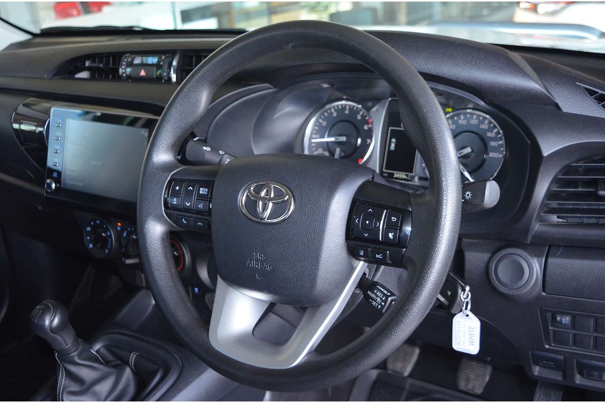2022 Toyota Hilux Workmate TGN121R Rear Wheel Drive