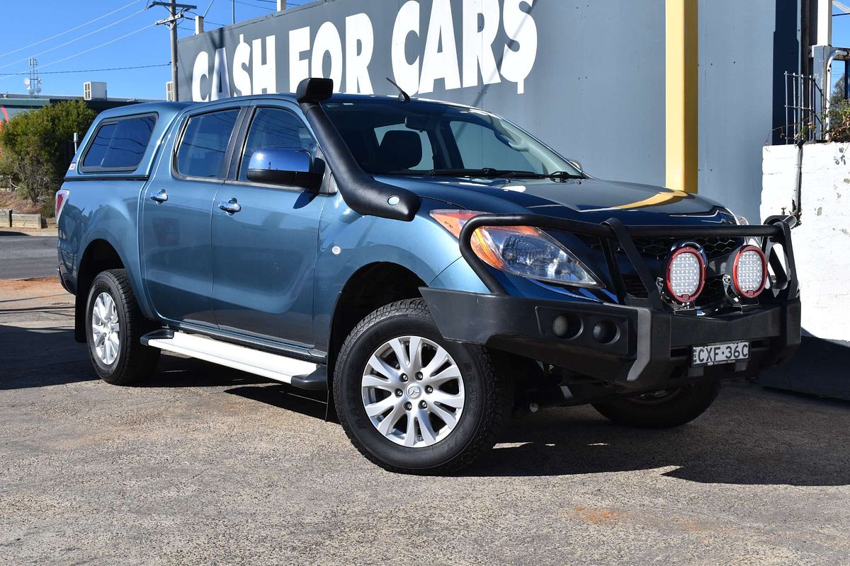 2012 Mazda BT-50 XTR Hi-Rider UP Rear Wheel Drive