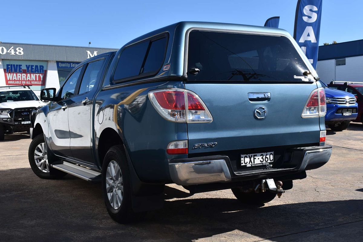 2012 Mazda BT-50 XTR Hi-Rider UP Rear Wheel Drive