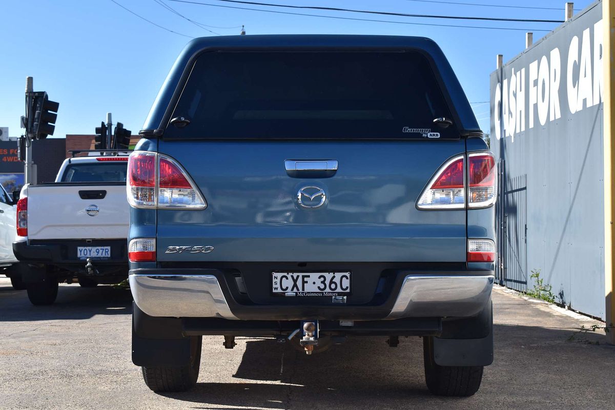2012 Mazda BT-50 XTR Hi-Rider UP Rear Wheel Drive