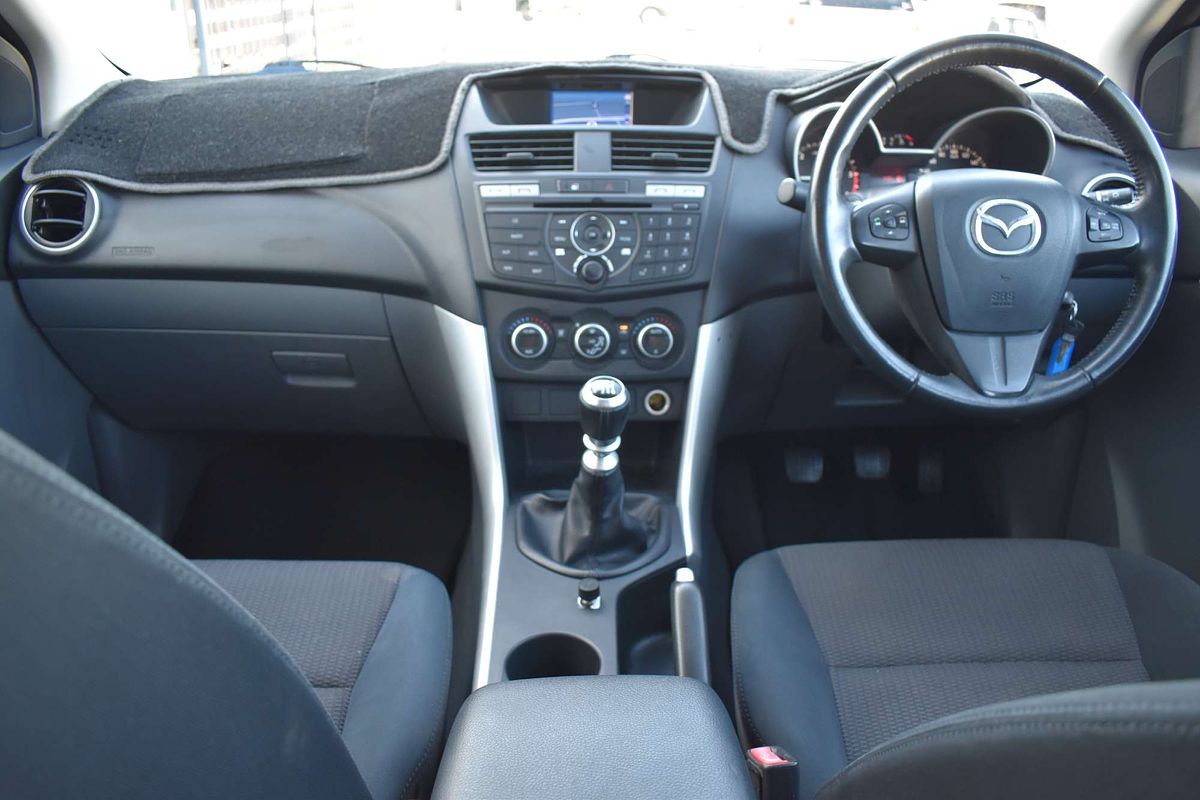 2012 Mazda BT-50 XTR Hi-Rider UP Rear Wheel Drive