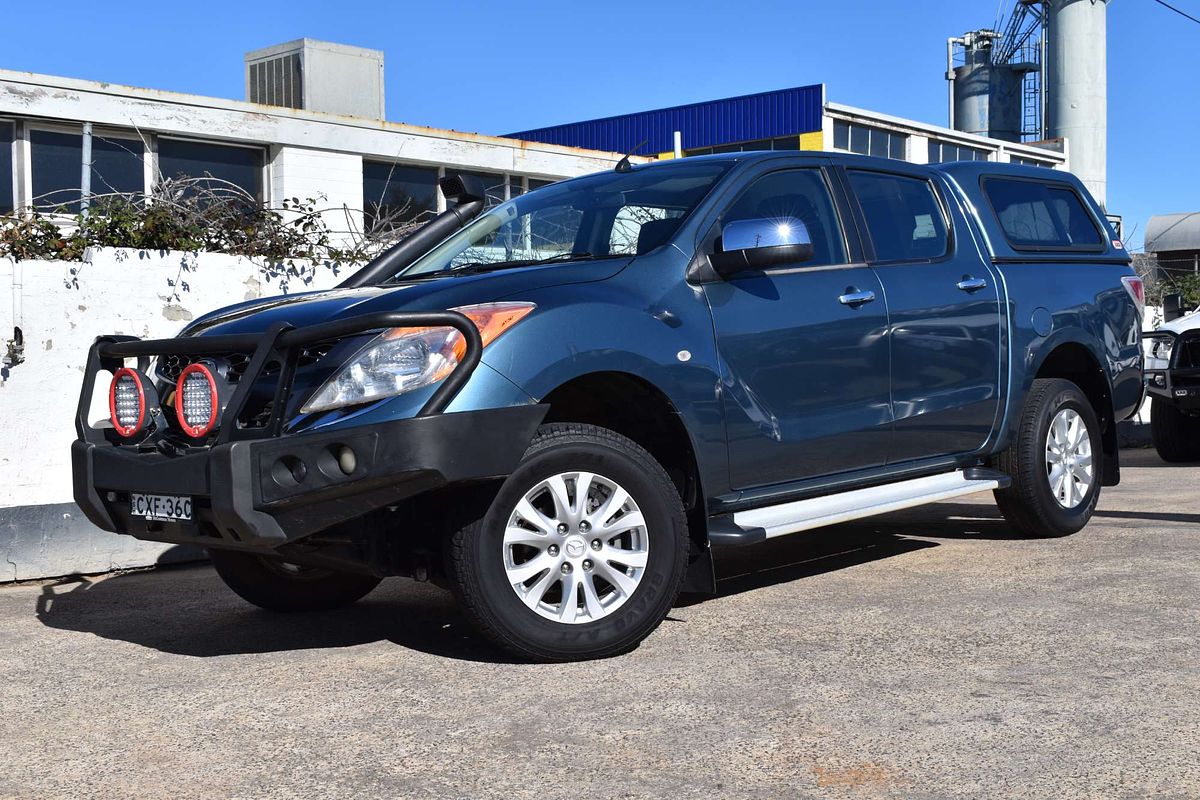 2012 Mazda BT-50 XTR Hi-Rider UP Rear Wheel Drive