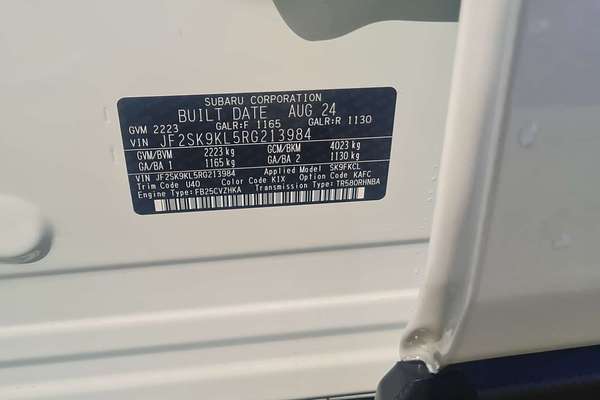 2024 Subaru Forester 2.5i Sport S5