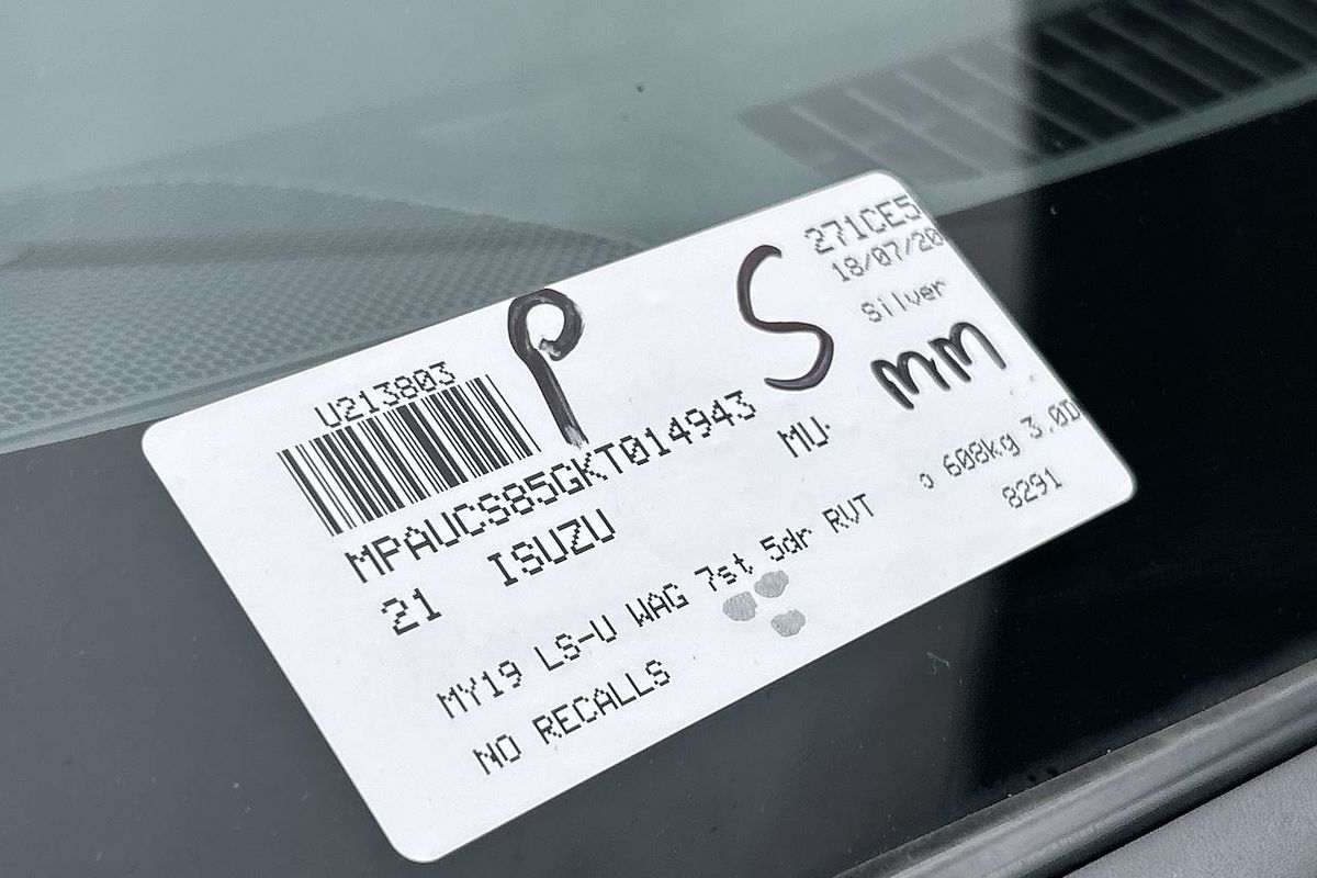 2021 Isuzu MU-X LS-U