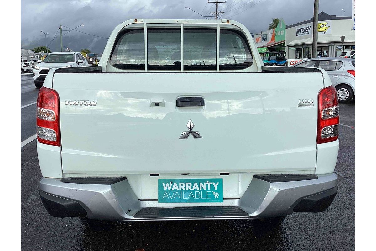 2017 Mitsubishi Triton GLX MQ Rear Wheel Drive
