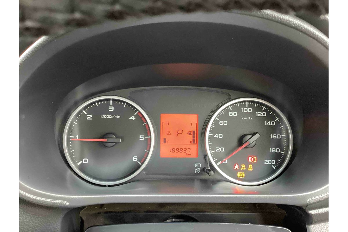 2017 Mitsubishi Triton GLX MQ Rear Wheel Drive