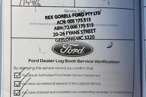 2019 Ford Ranger Wildtrak PX MkIII 4X4