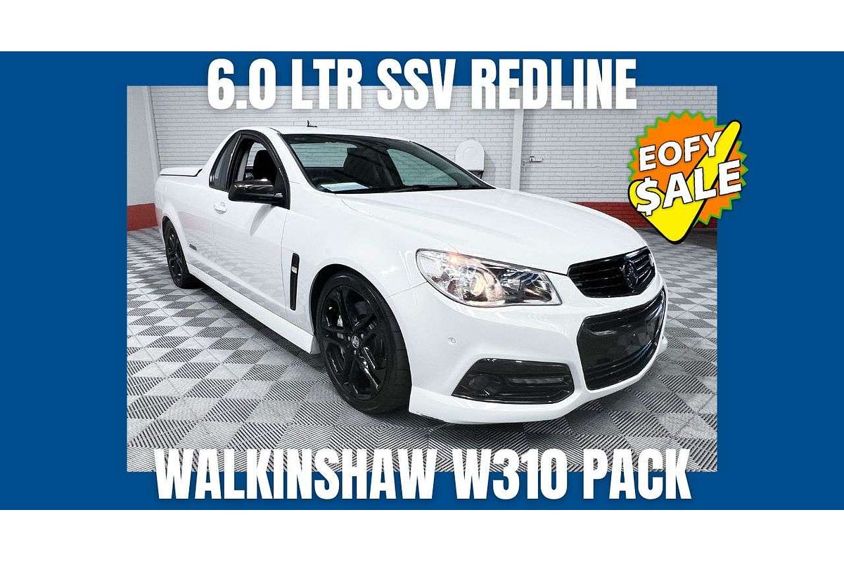 2015 Holden Ute SS V Redline VF Rear Wheel Drive