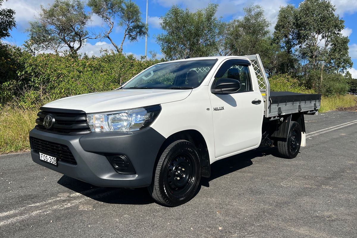 2019 Toyota Hilux Workmate TGN121R Rear Wheel Drive