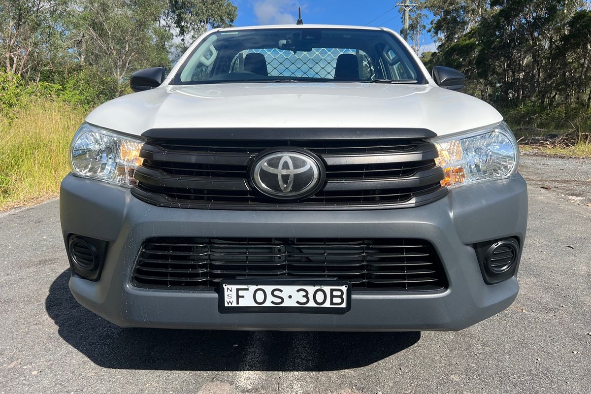 2019 Toyota Hilux Workmate TGN121R Rear Wheel Drive