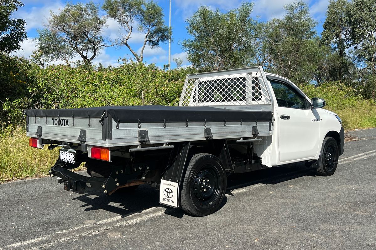 2019 Toyota Hilux Workmate TGN121R Rear Wheel Drive