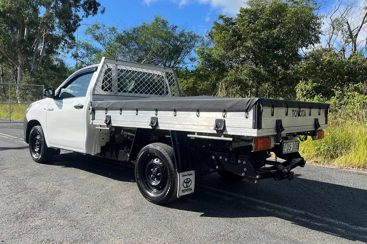 2019 Toyota Hilux Workmate TGN121R Rear Wheel Drive