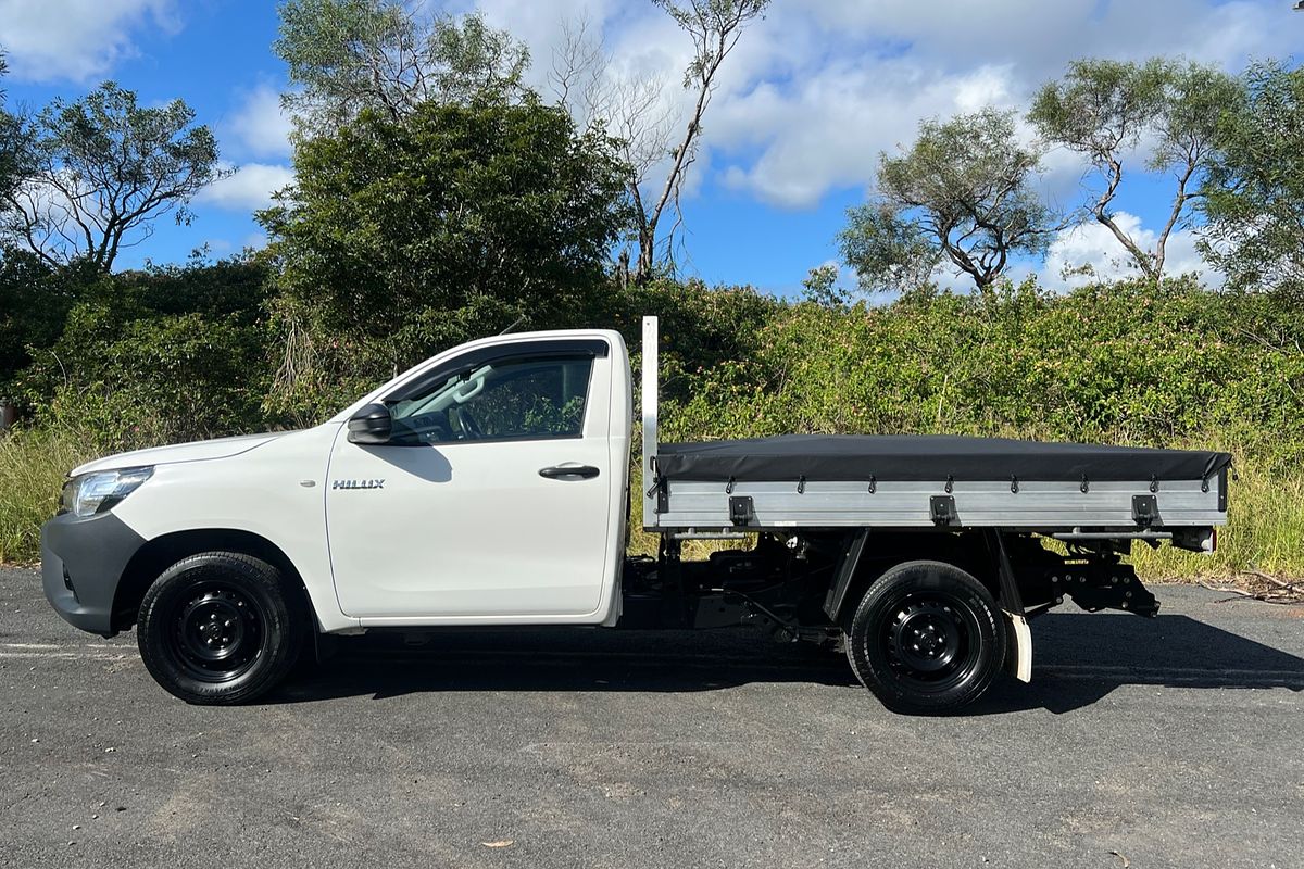 2019 Toyota Hilux Workmate TGN121R Rear Wheel Drive