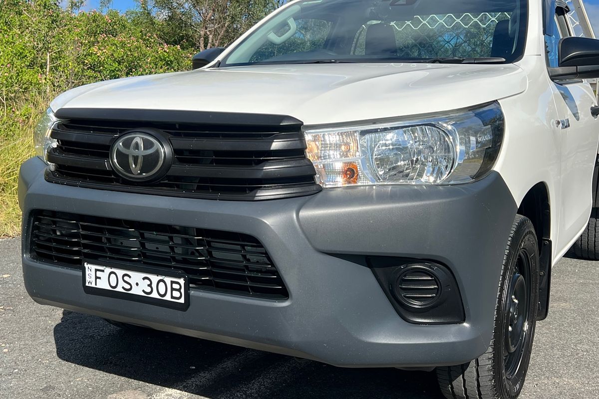2019 Toyota Hilux Workmate TGN121R Rear Wheel Drive