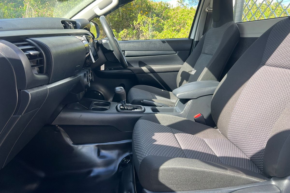 2019 Toyota Hilux Workmate TGN121R Rear Wheel Drive