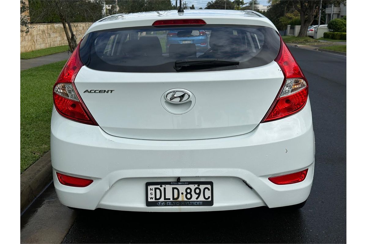 2016 Hyundai ACCENT ACTIVE RB4 MY17