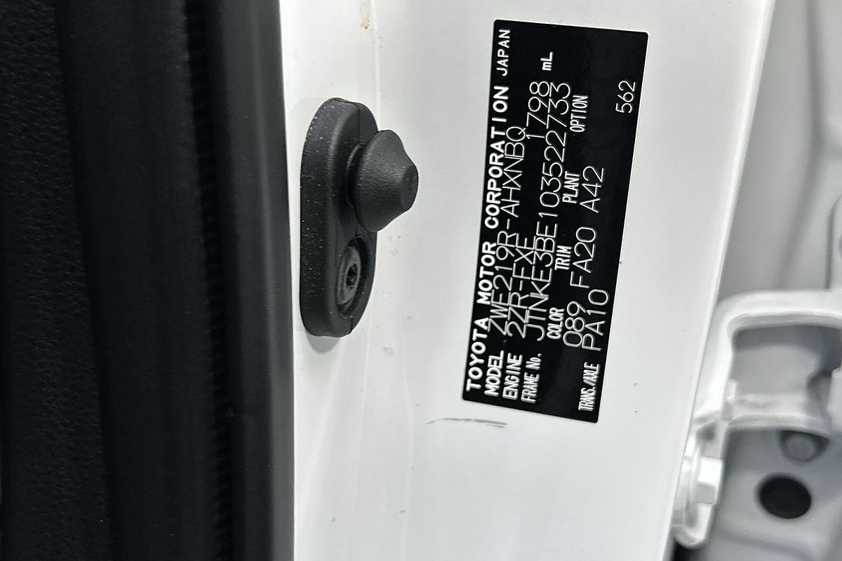 2024 Toyota Corolla Ascent Sport Hybrid ZWE219R