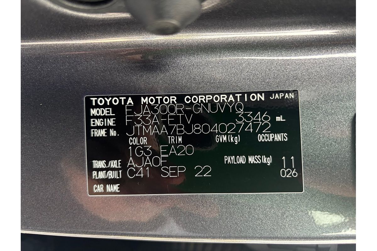 2022 Toyota Landcruiser