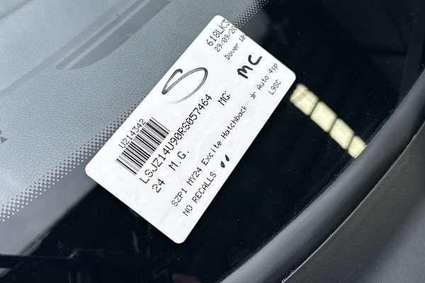 2024 MG MG3 Excite