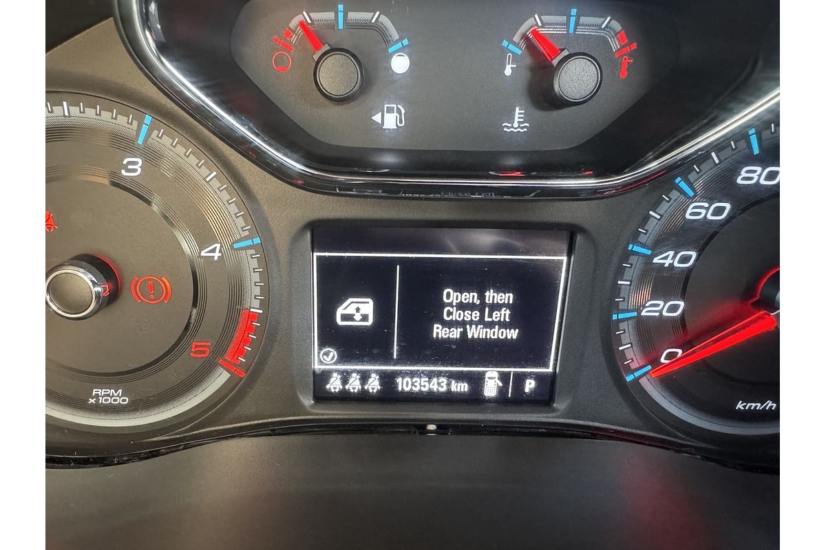 2018 Holden Colorado Z71 RG 4X4