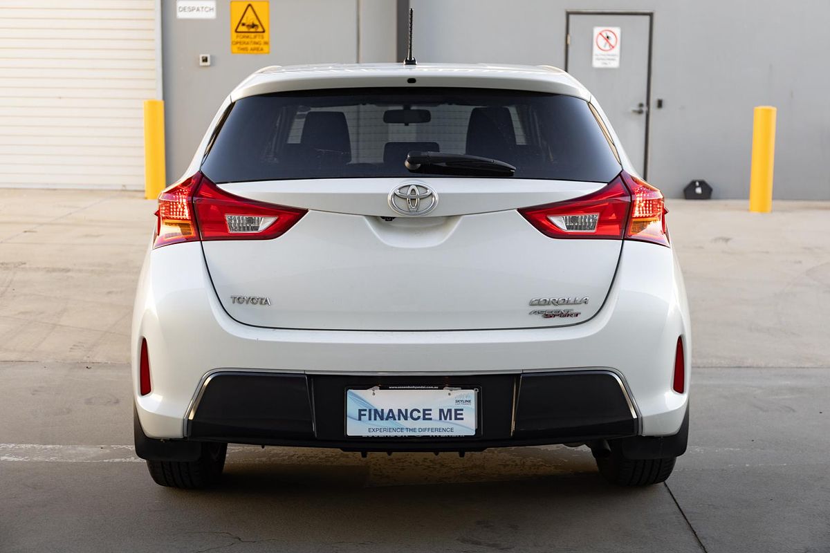 2013 Toyota Corolla Ascent Sport ZRE182R