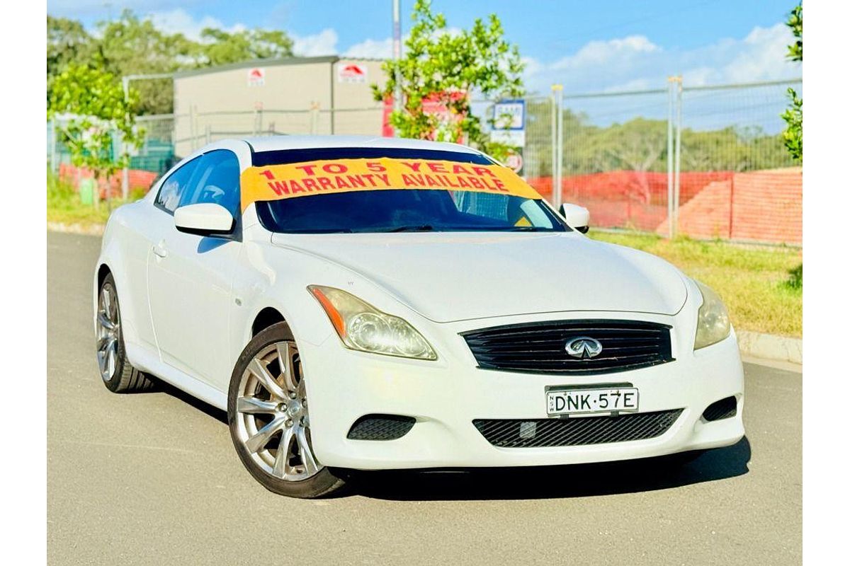 2009 INFINITI G37 S