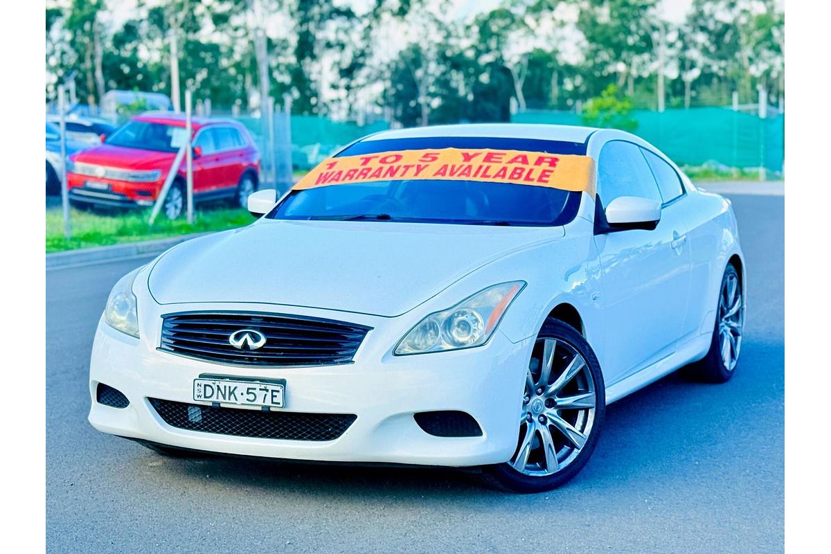 2009 INFINITI G37 S