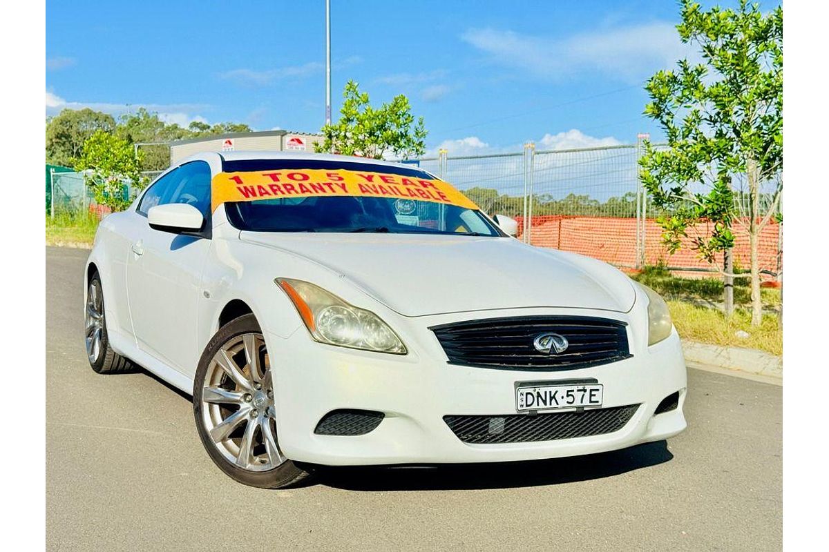 2009 INFINITI G37 S