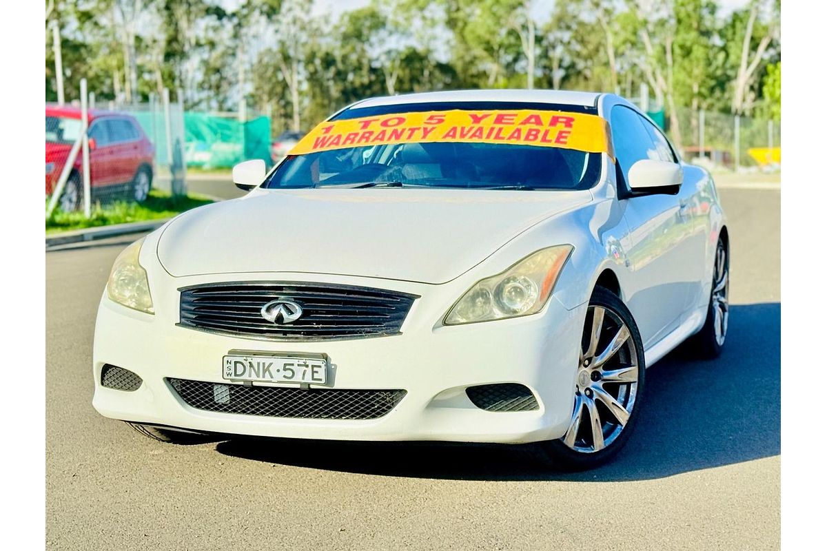 2009 INFINITI G37 S