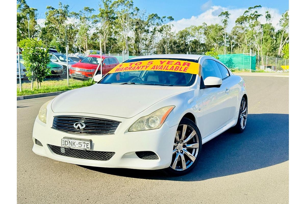 2009 INFINITI G37 S