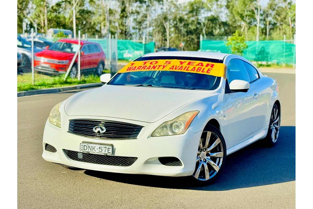 2009 INFINITI G37 S