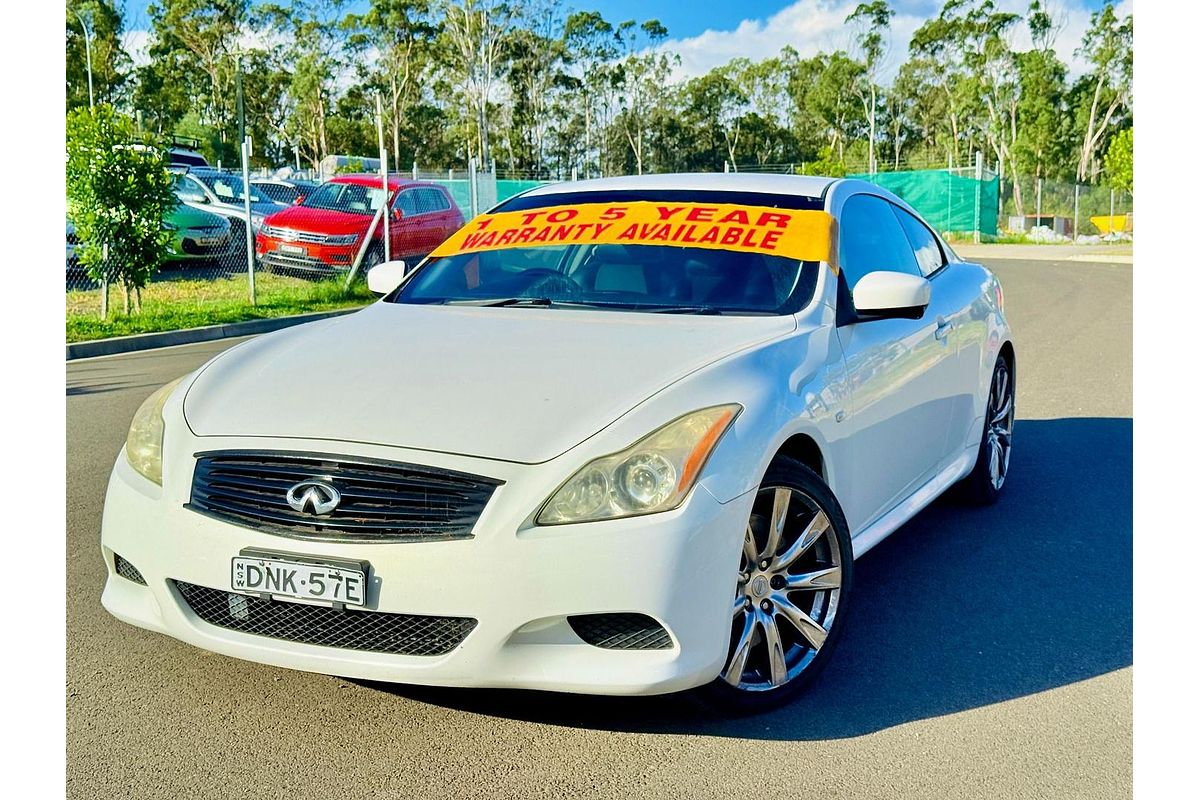 2009 INFINITI G37 S