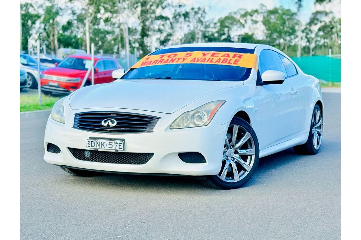 2009 INFINITI G37 S