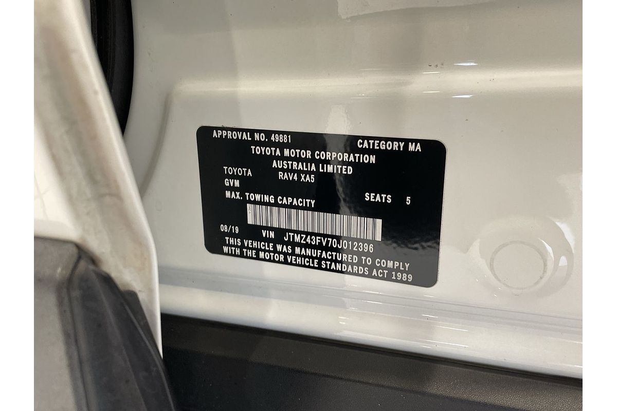 2019 Toyota RAV4 GX MXAA52R