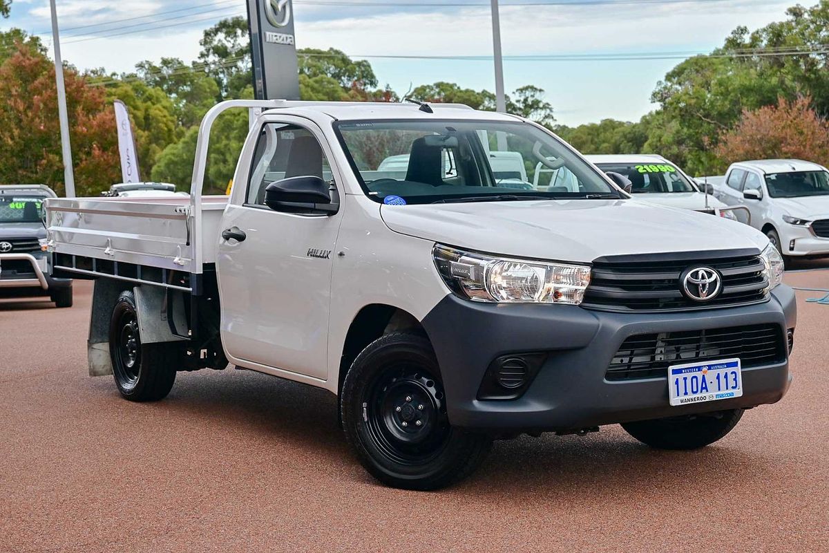 2018 Toyota Hilux Workmate TGN121R Rear Wheel Drive