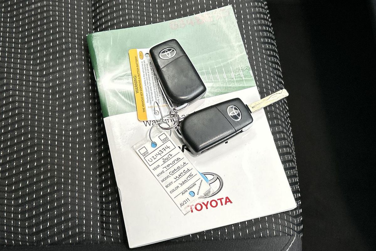2017 Toyota Corolla Ascent Sport ZRE182R