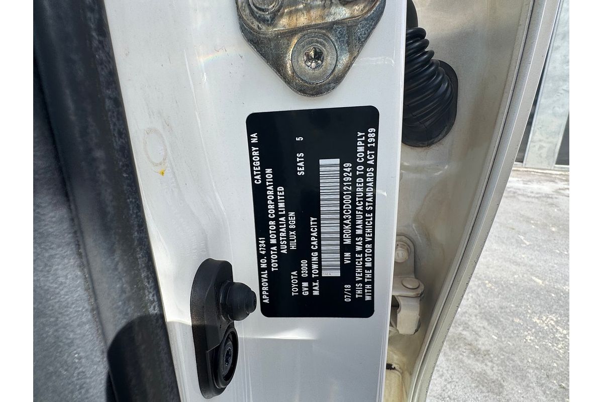 2018 Toyota Hilux GUN126R MY19