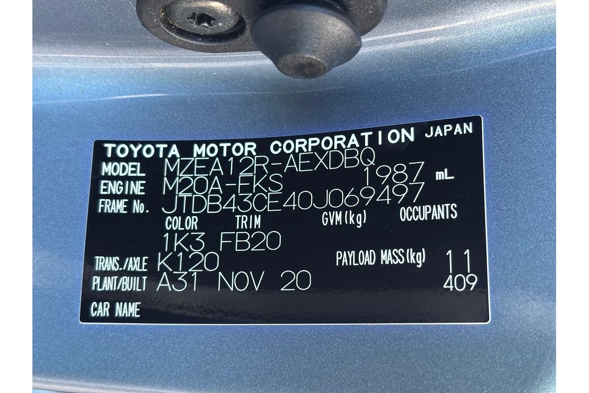 2020 Toyota Corolla