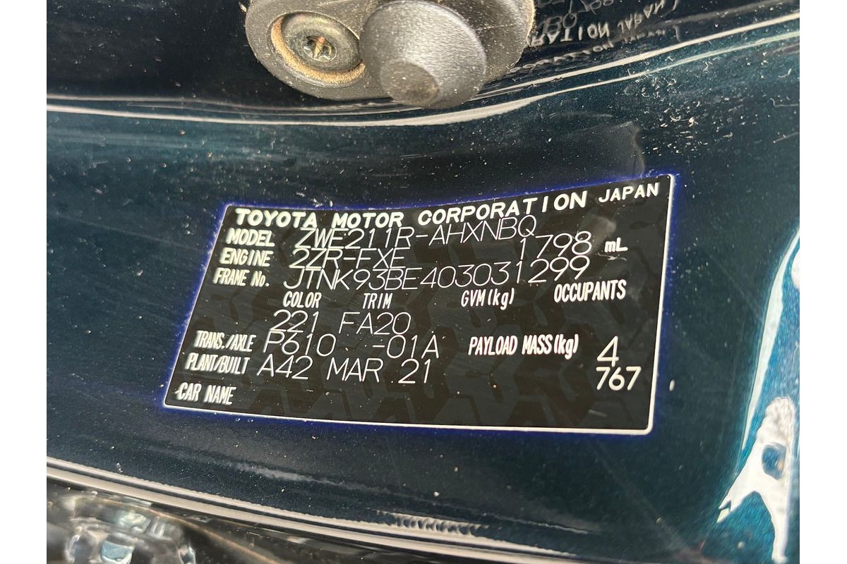 2021 Toyota Corolla