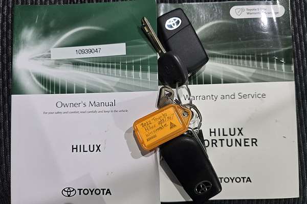 2022 Toyota Hilux Workmate TGN121R Rear Wheel Drive