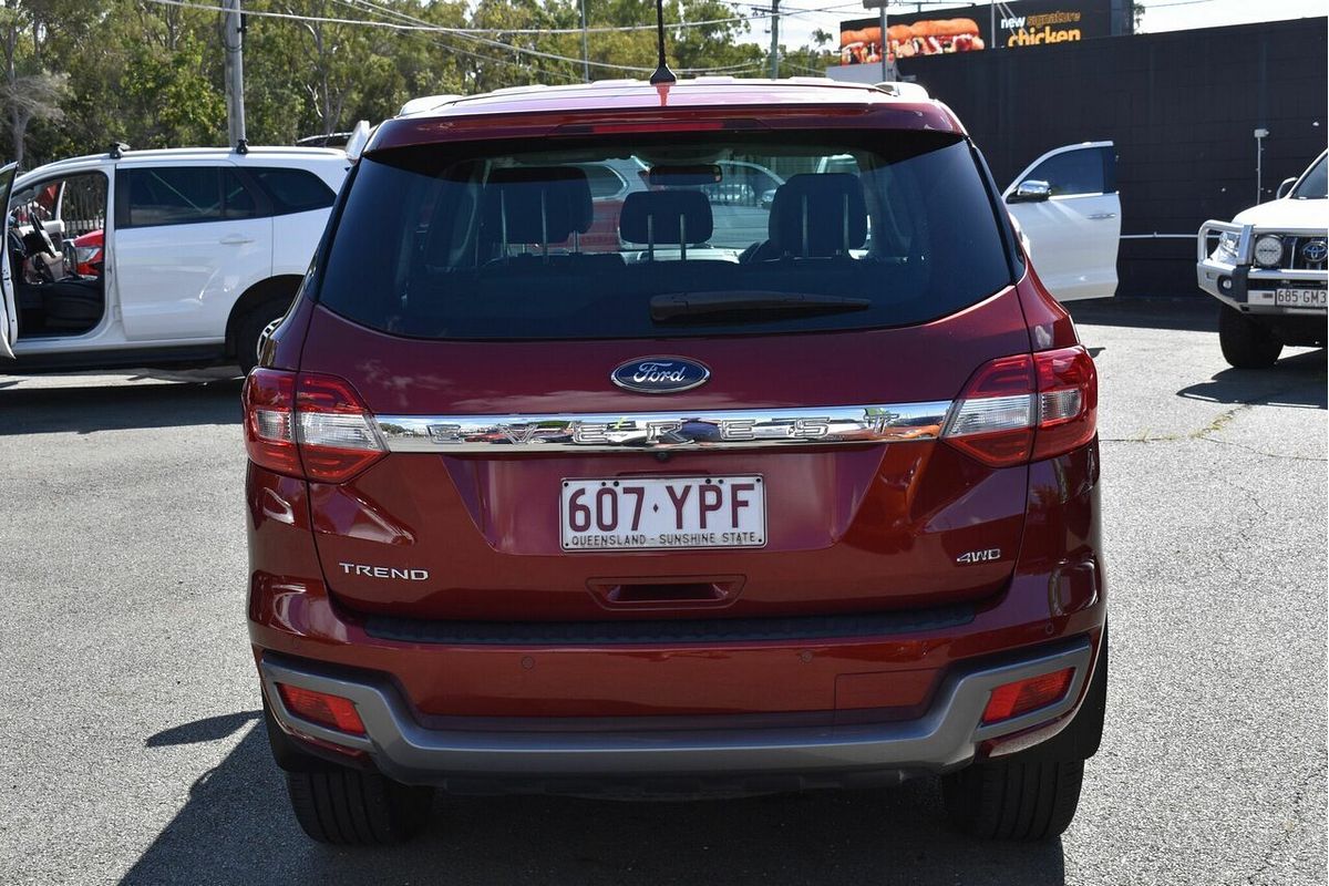 2018 Ford Everest Trend (4WD 7 Seat) UA II MY19