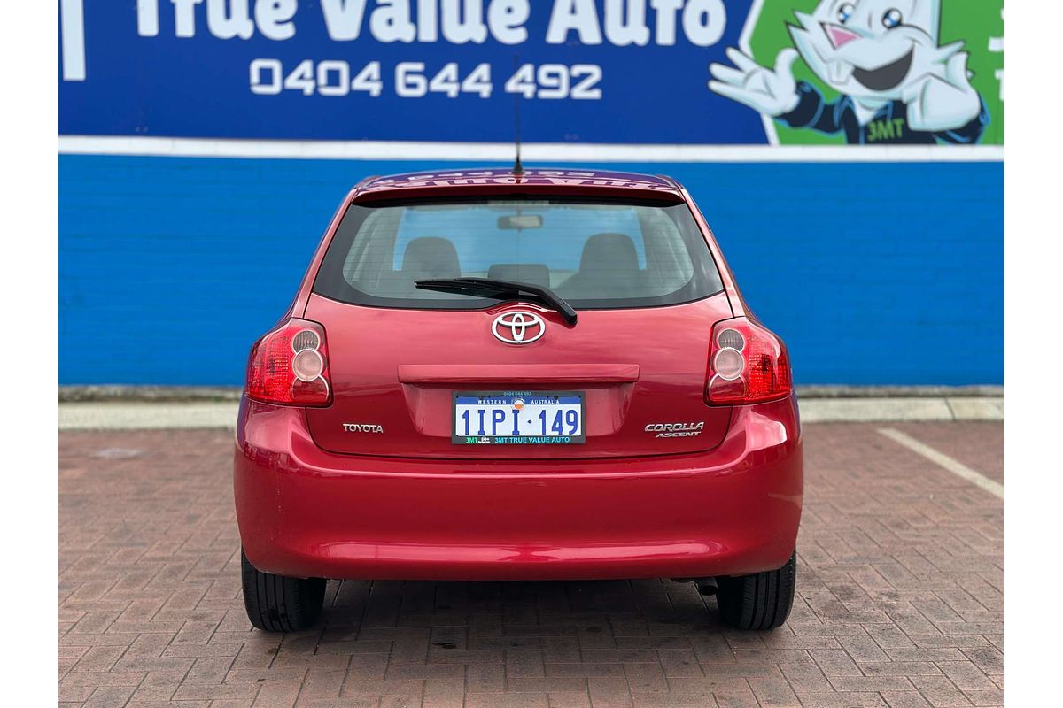 2009 Toyota Corolla Ascent ZRE152R