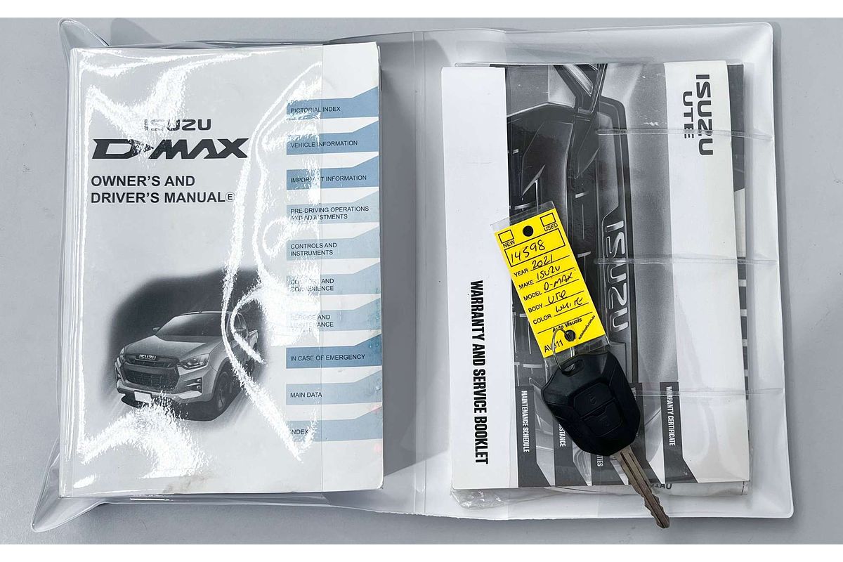 2021 Isuzu D-MAX SX High Ride Rear Wheel Drive
