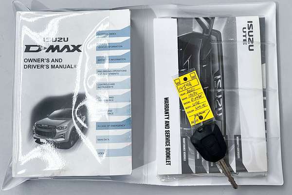 2021 Isuzu D-MAX SX High Ride Rear Wheel Drive