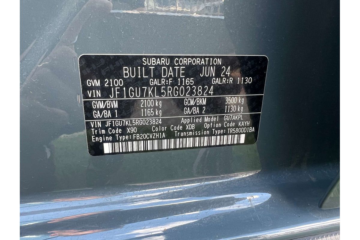 2024 Subaru Crosstrek 2.0S G6X