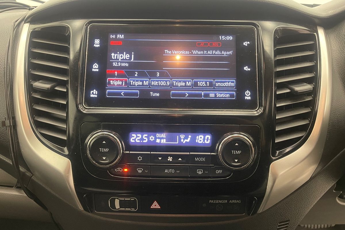2018 Mitsubishi MQ Triton GLS 2.4L DID 5A/T 4X4 DC PU