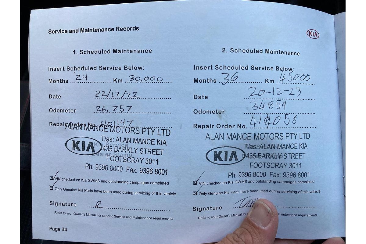 2020 Kia Cerato S BD
