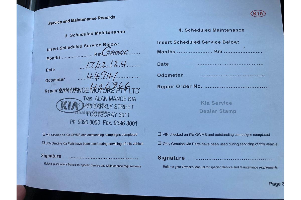 2020 Kia Cerato S BD