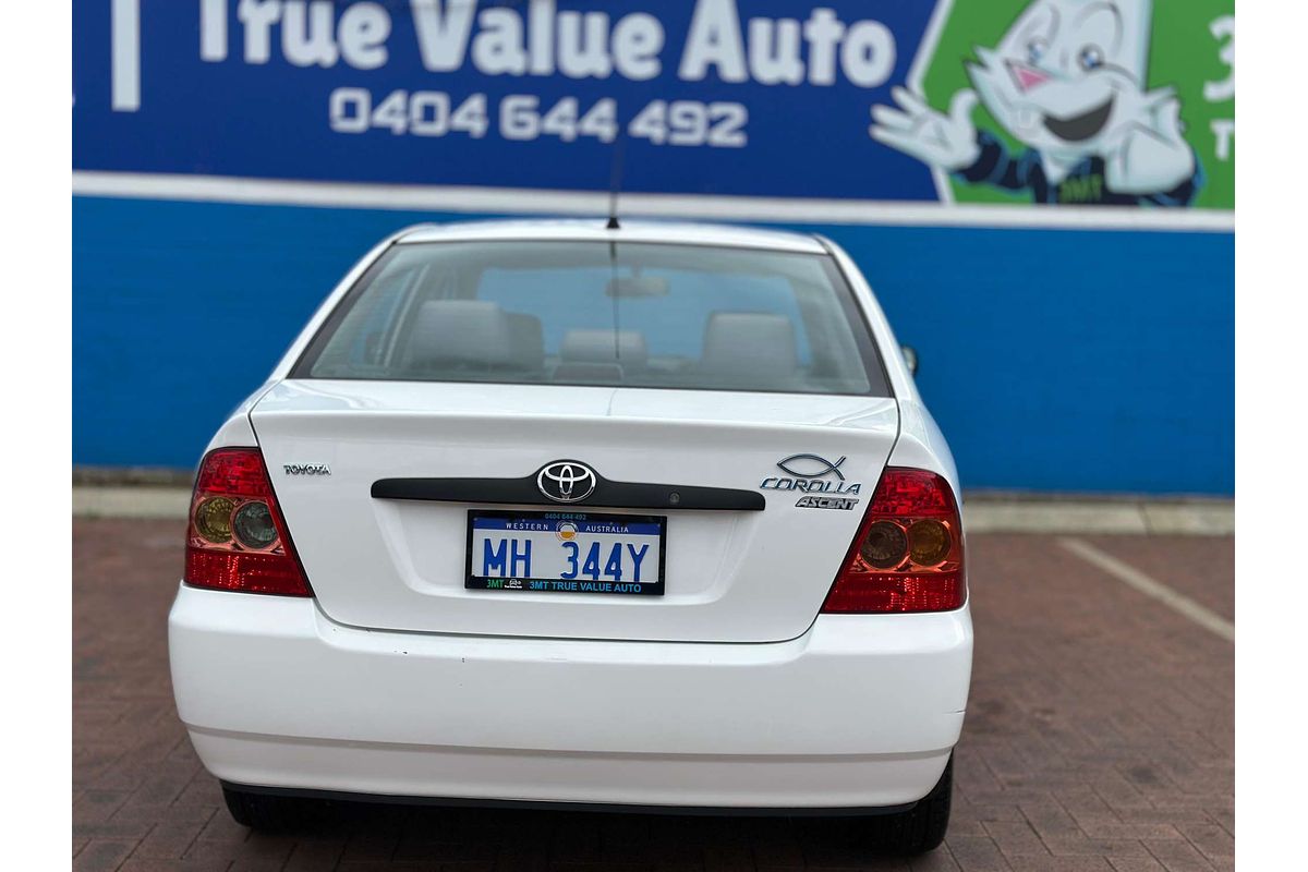 2005 Toyota Corolla Ascent ZZE122R