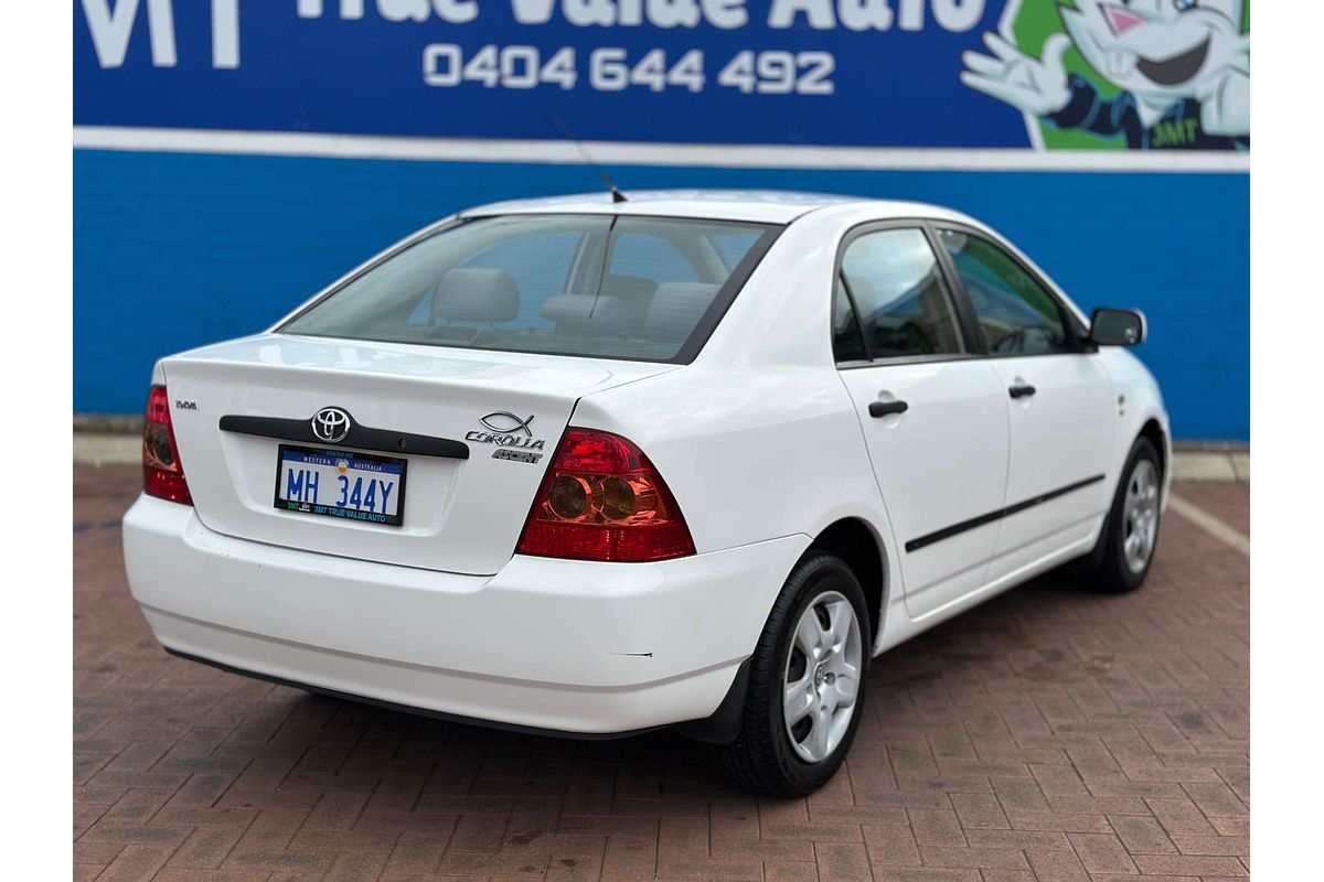 2005 Toyota Corolla Ascent ZZE122R